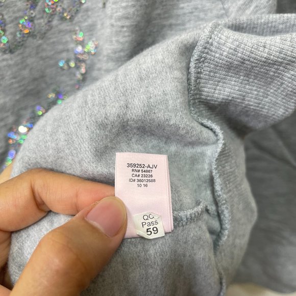 NWT VICTORIAS SECRET Sweatshirt sz L - Picture 6 of 10